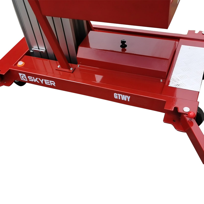 GTWY-100-S-10 Телескопический одномачтовый подъемник SKYER GTWY6-100 - 5