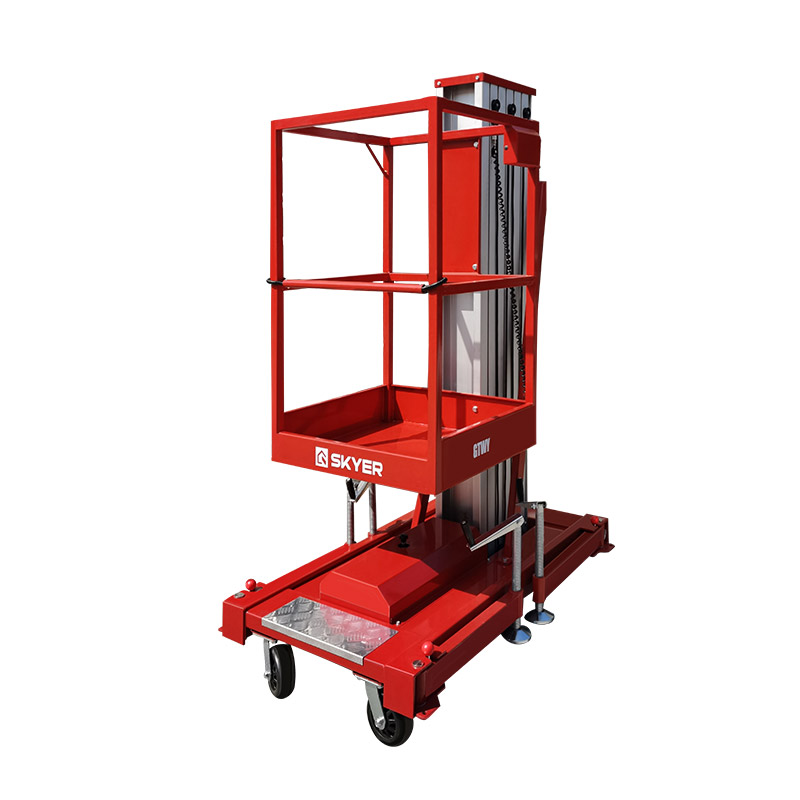 GTWY-100-S-4 Телескопический одномачтовый подъемник SKYER GTWY6-100 - 2