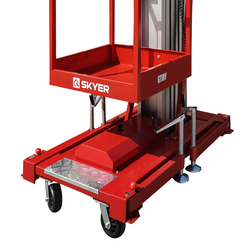 GTWY-100-S-7 Телескопический одномачтовый подъемник SKYER GTWY6-100 - 4
