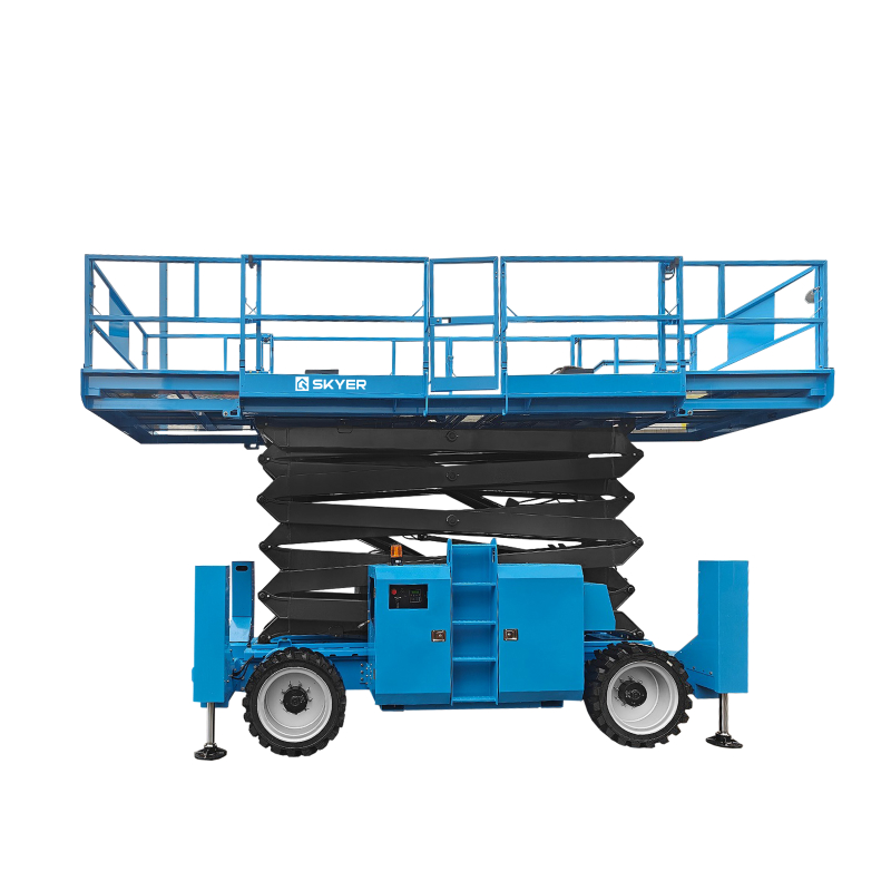 dpl1 Самоходный ножничный дизельный подъемник SKYER DPL1436 - 2